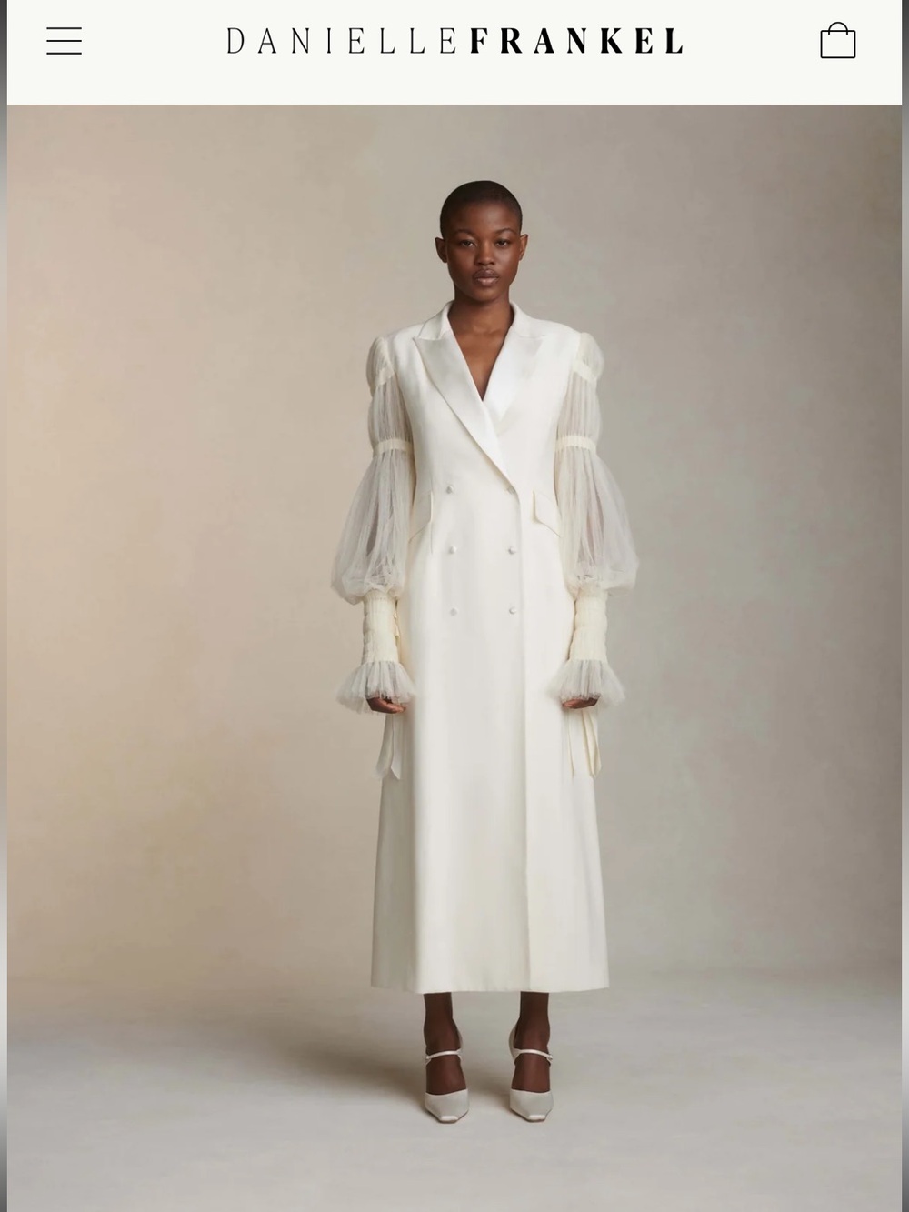 Danielle Frankel Mae Double Breasted Jacket
